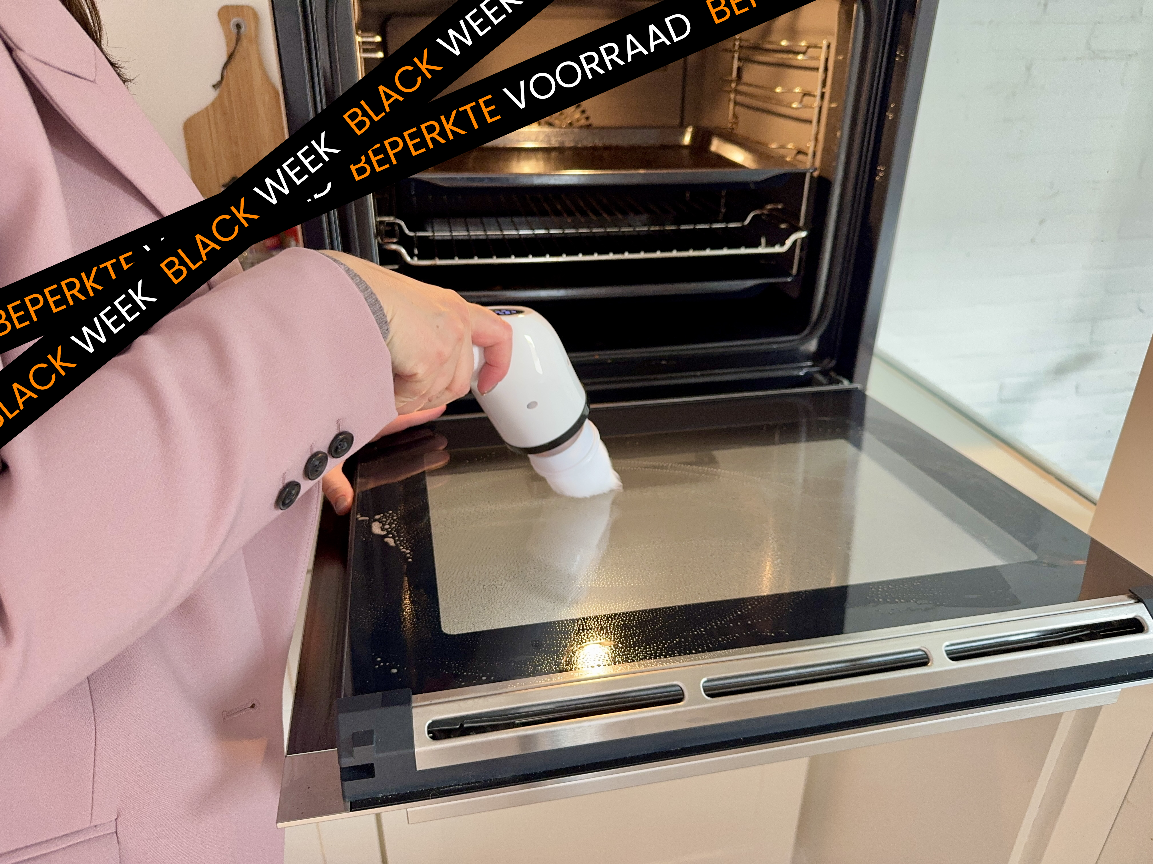 Qleaner schoonmaakborstel