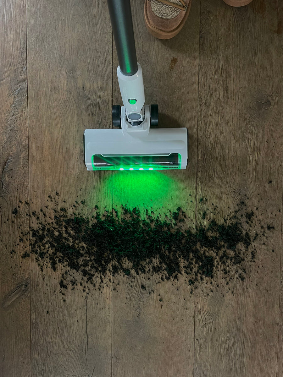 Voor gebruik — Sterke zuigkracht!