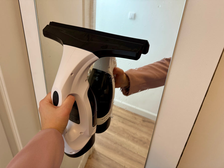 Weg met zichtbare strepen